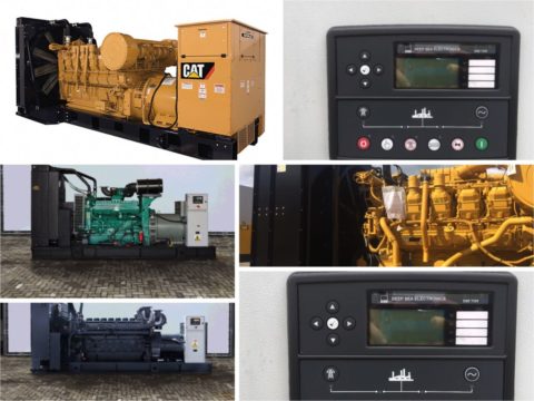 Used Diesel Generators CAT, Perkins, Cummings and FG Wilson GENERATORS for sale